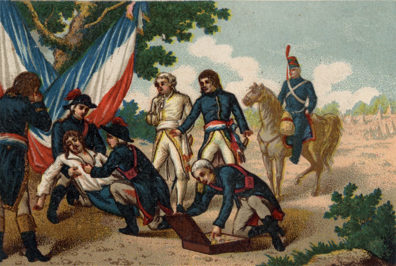 A Morte do General Marceau (François-Severin Desgraviers Marceau de French School