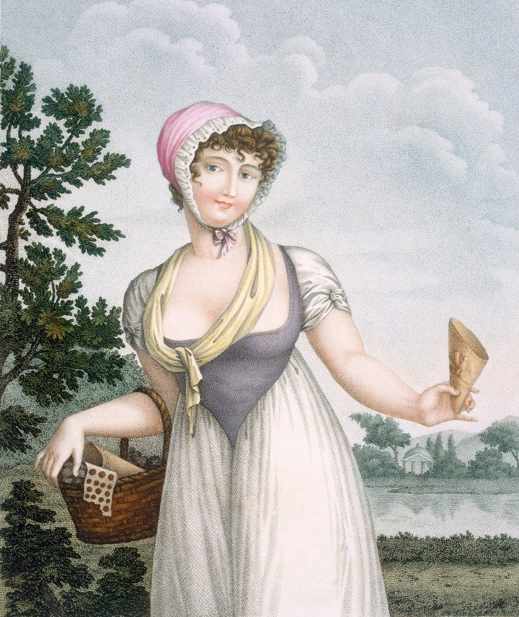 O comerciante do prazer, gravado por Pomel de French School