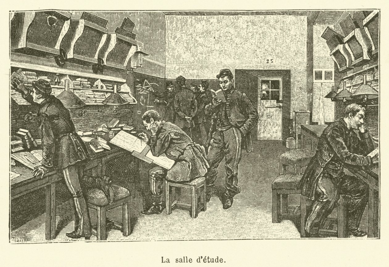 A sala de gravação de French School