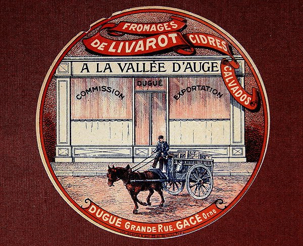 Rótulo do Livarot 