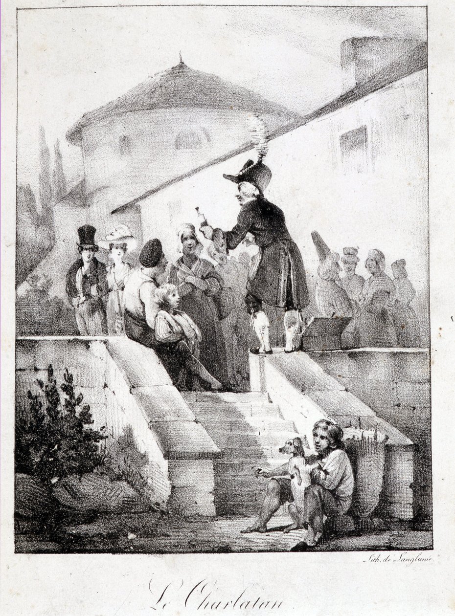 The Charlatan (vendedor de produtos milagrosos) de French School
