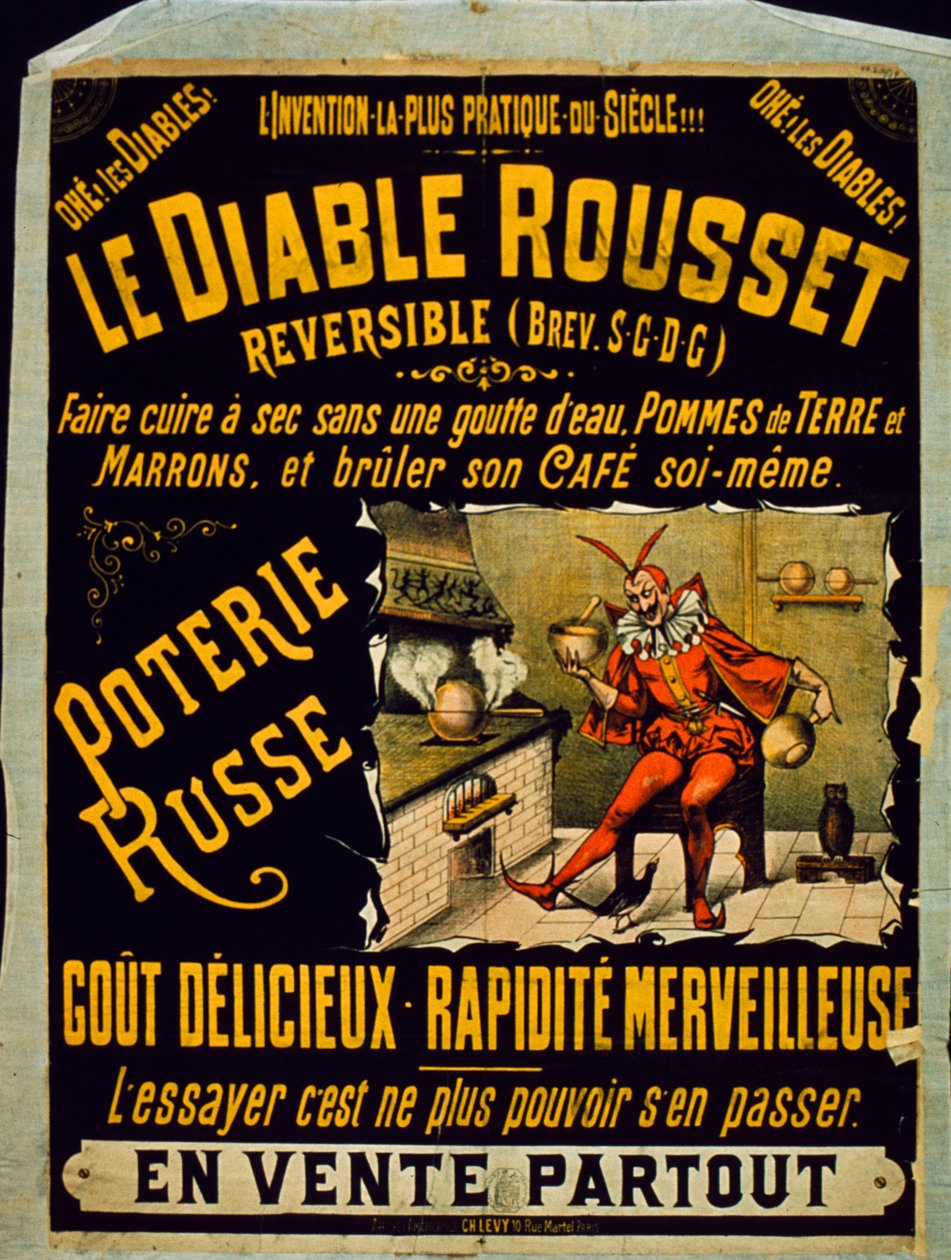 O cartaz de Devil Rousset de French School