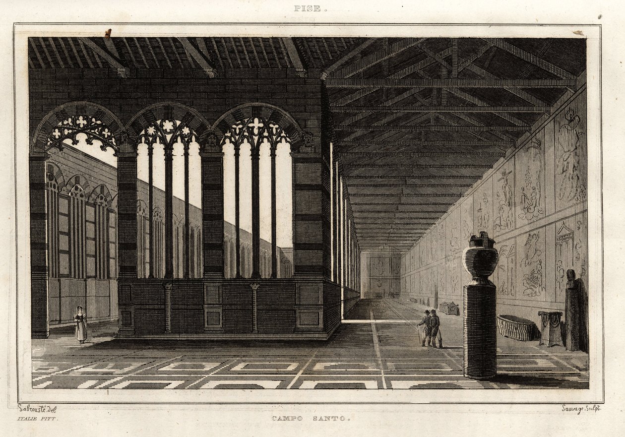 O campo sagrado em Pisa de French School