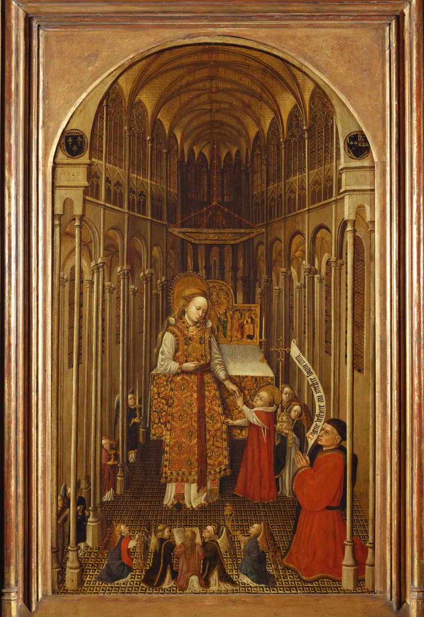 Le sacerdoce de la Vierge - a consagração da Virgem ... de French School