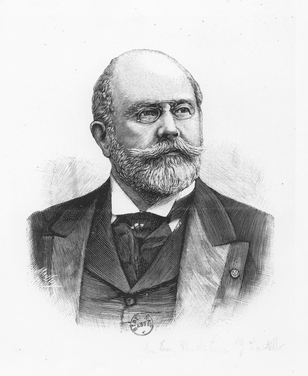 Leon y Castillo (gravura) de French School
