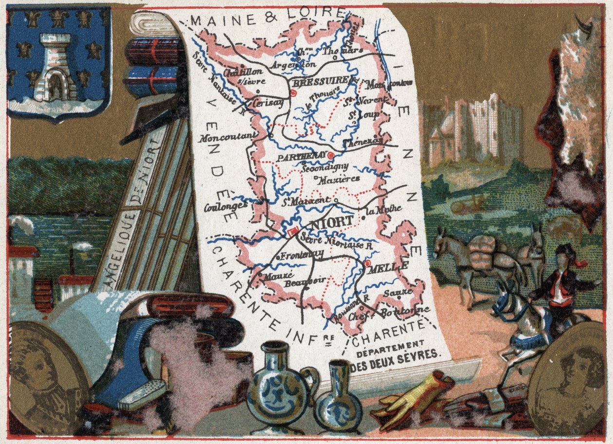 Les Deux Sevres (Deux-Sevres, 79), Poitou Charente (Poitou-Charente), França. Niort