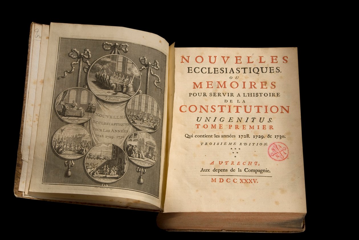 Les Nouvelles ecclesiastiques ou memoires pour servir a l