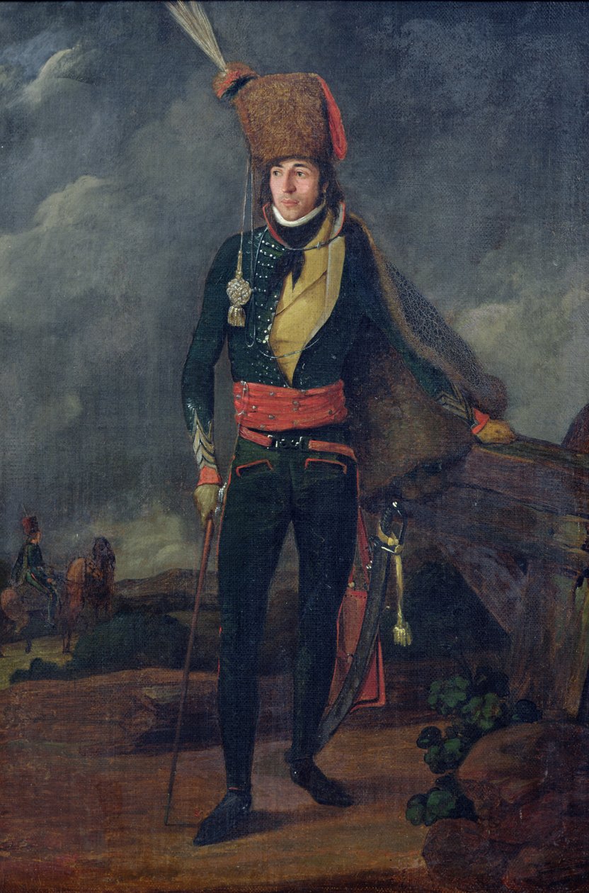 Tenente dos 8º Hussardos de French School