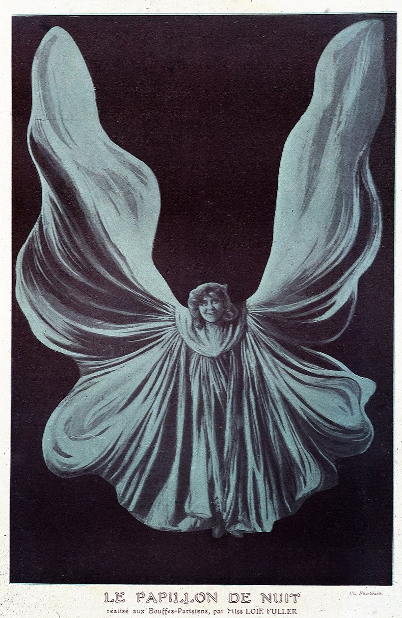 Loie Fuller - em "Fantasio" a partir de 01/12/1912 de French School