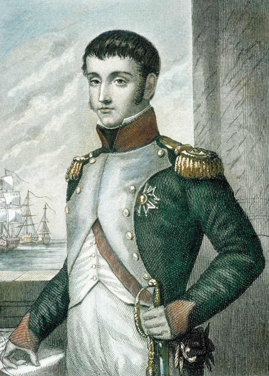 Louis Bonaparte (gravura a cores) de French School