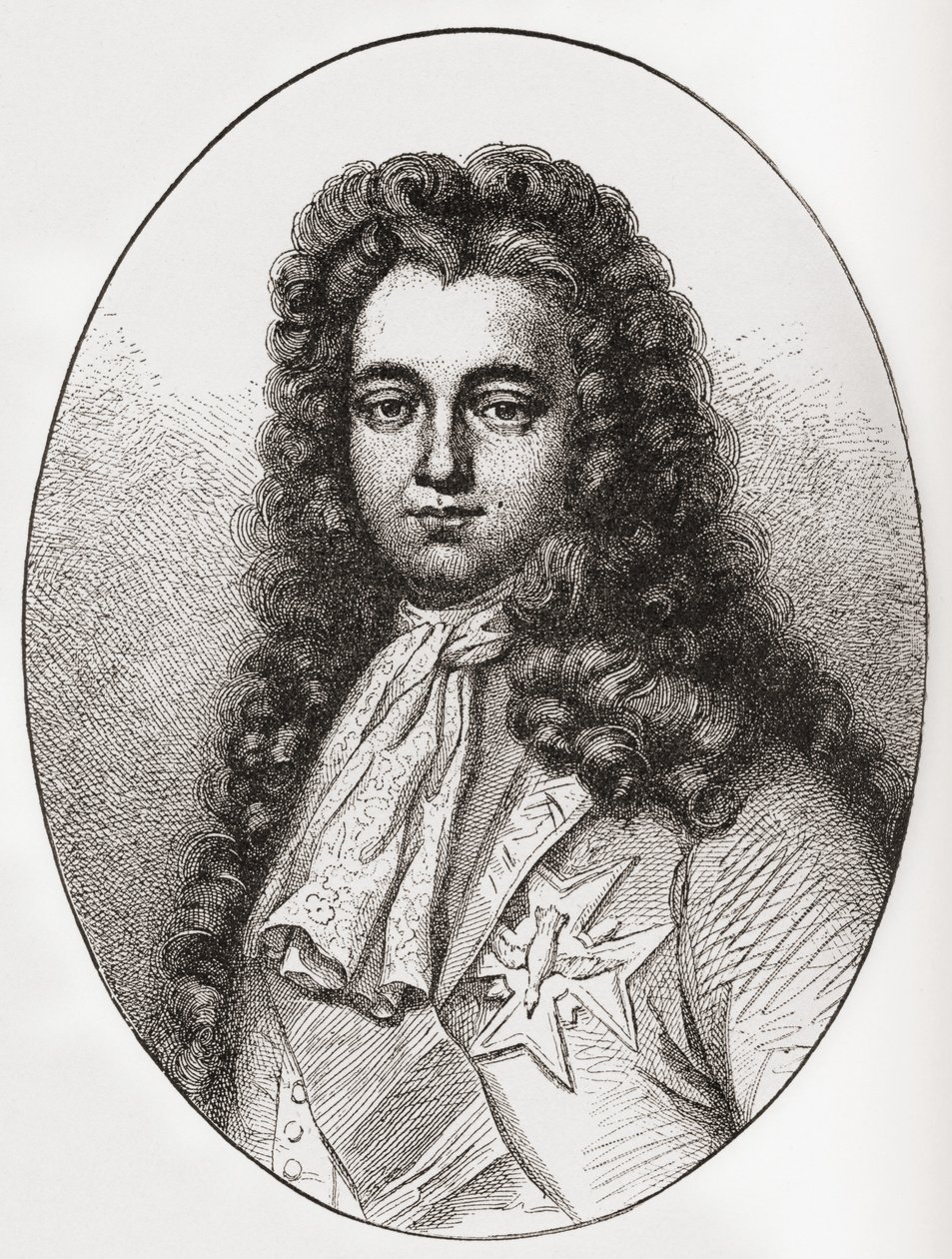Louis François Marie Tellier O Marquês de Barbezieux, 1668 1701. estadista francês. Das horas livres publicadas 1908. de French School