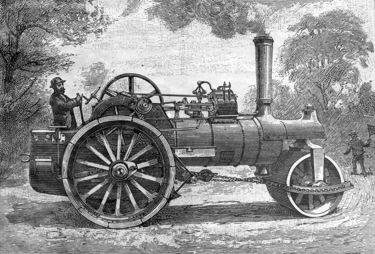 Road Machine, retirado da Science Illustré, 1891 de French School