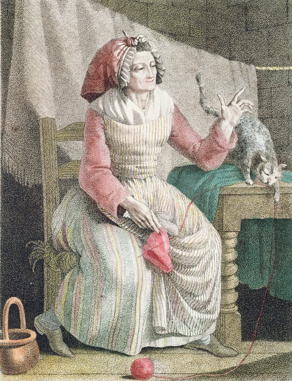 Madame Sans Culotte, c.1789 de French School
