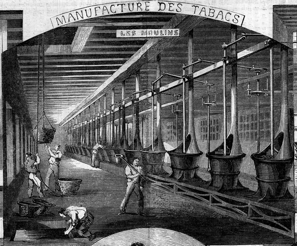Fabricação de tabacs, Paris de French School