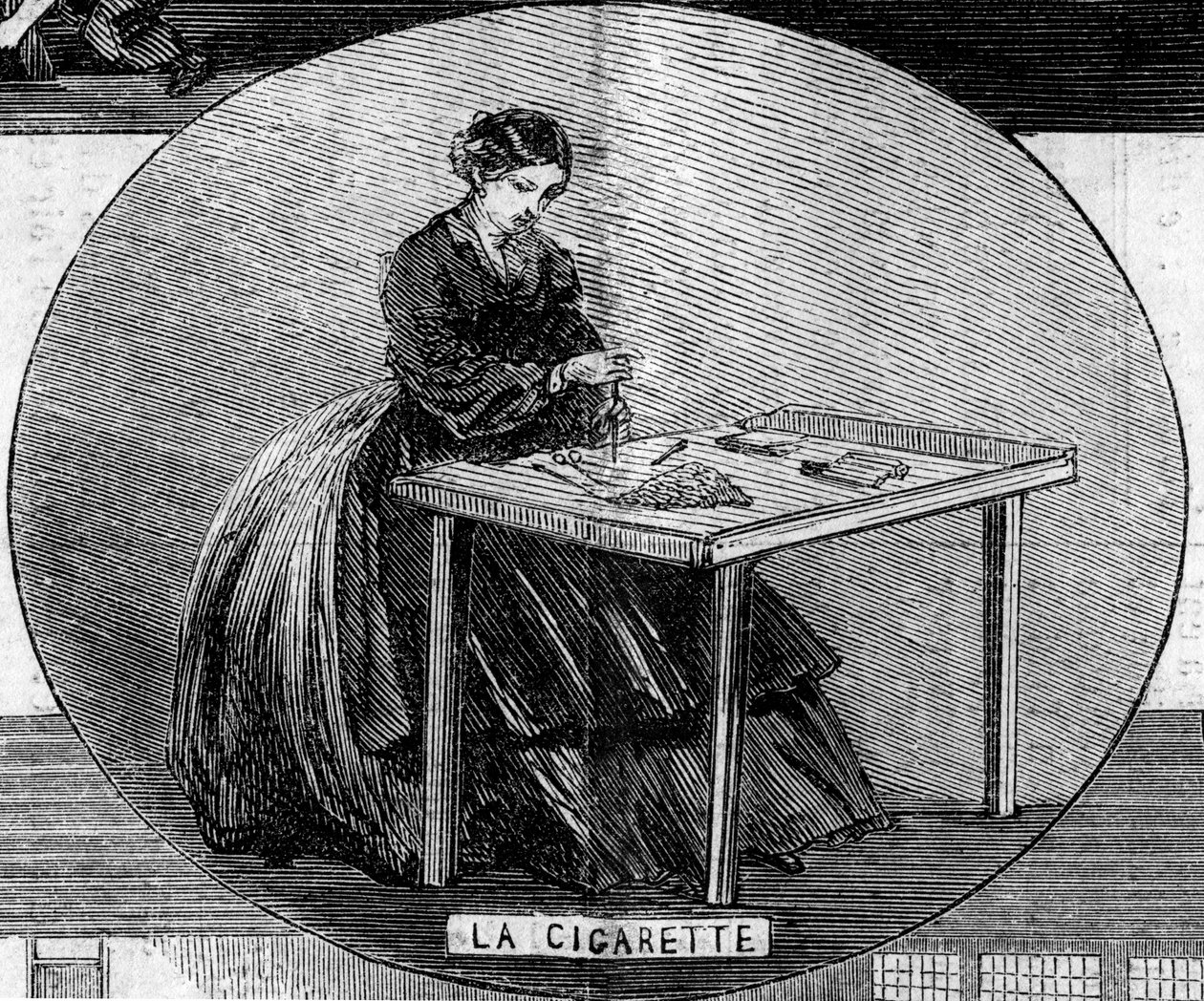 Fabricação de tabacs, Paris de French School