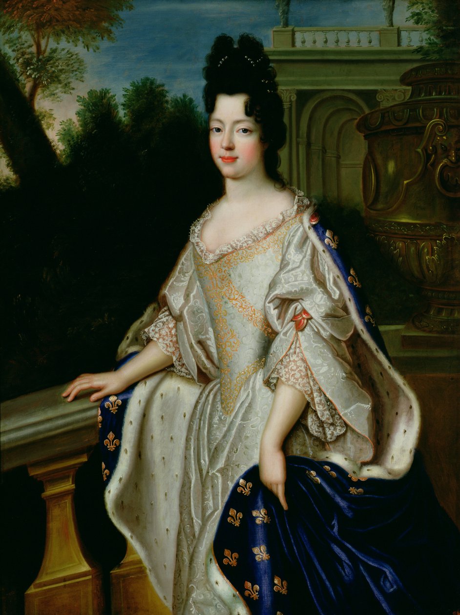 Marie-Adelaide de Savoie (1685-1712) Duquesa da Borgonha de French School