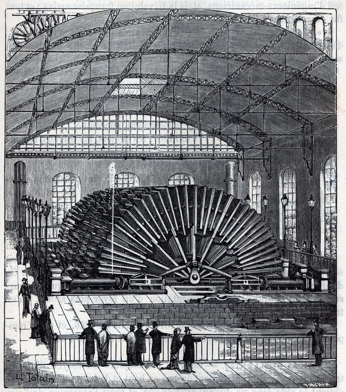 Máquina hidráulica Marly, construída pelo engenheiro Xavier Dufrayer de French School