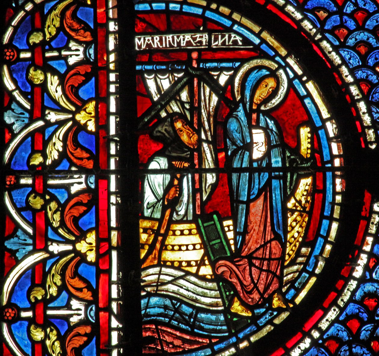 Janela de Maria Madalena: Maria pousa na Provença (w46) de French School