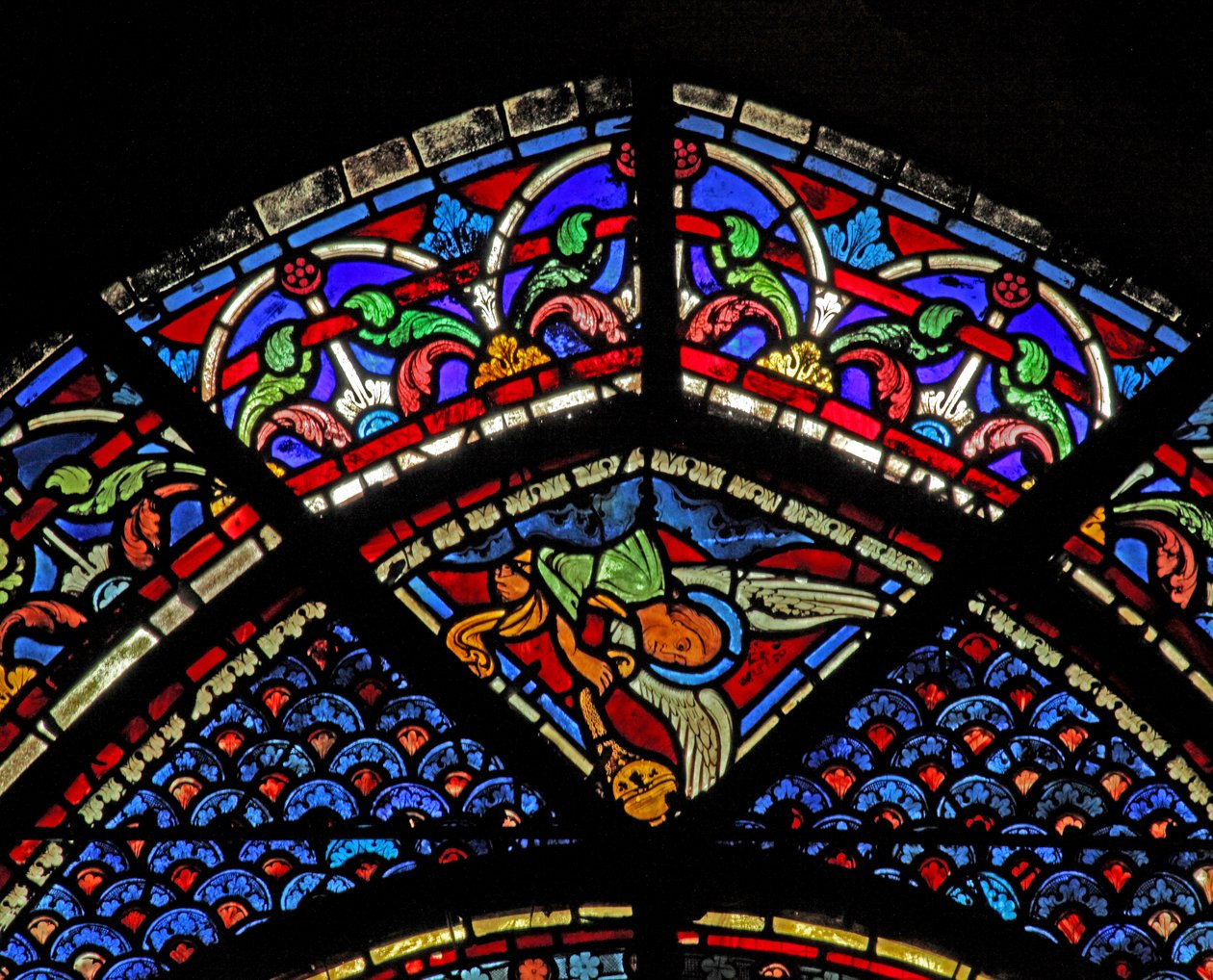 Janela de Maria Madalena: um anjo (w46) de French School