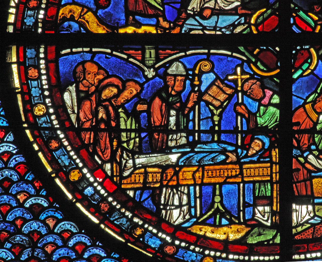 Janela de Maria Madalena: a morte de Maria Madalena (w46) de French School