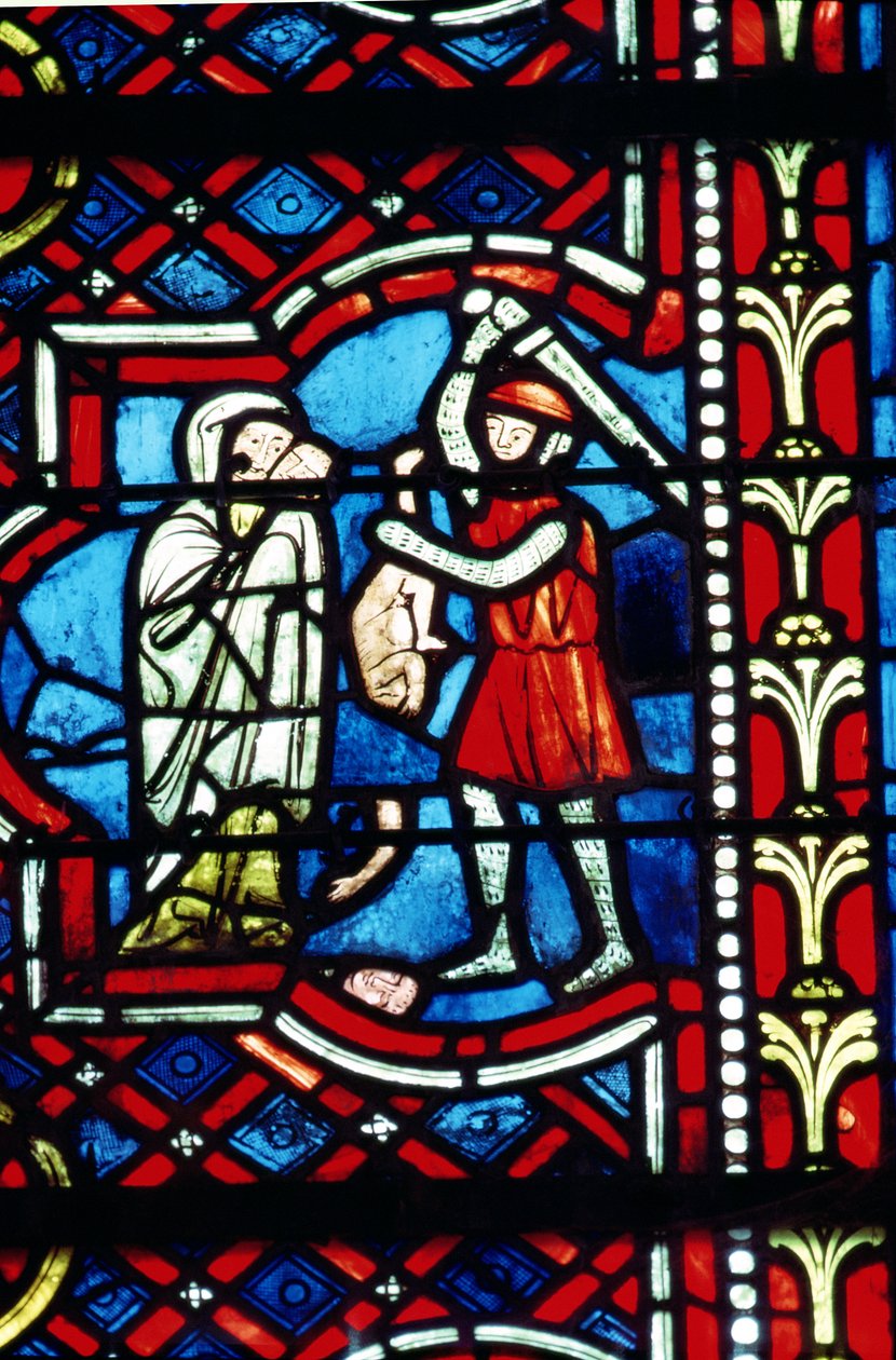 Massacre dos Santos Inocentes, século XIII de French School