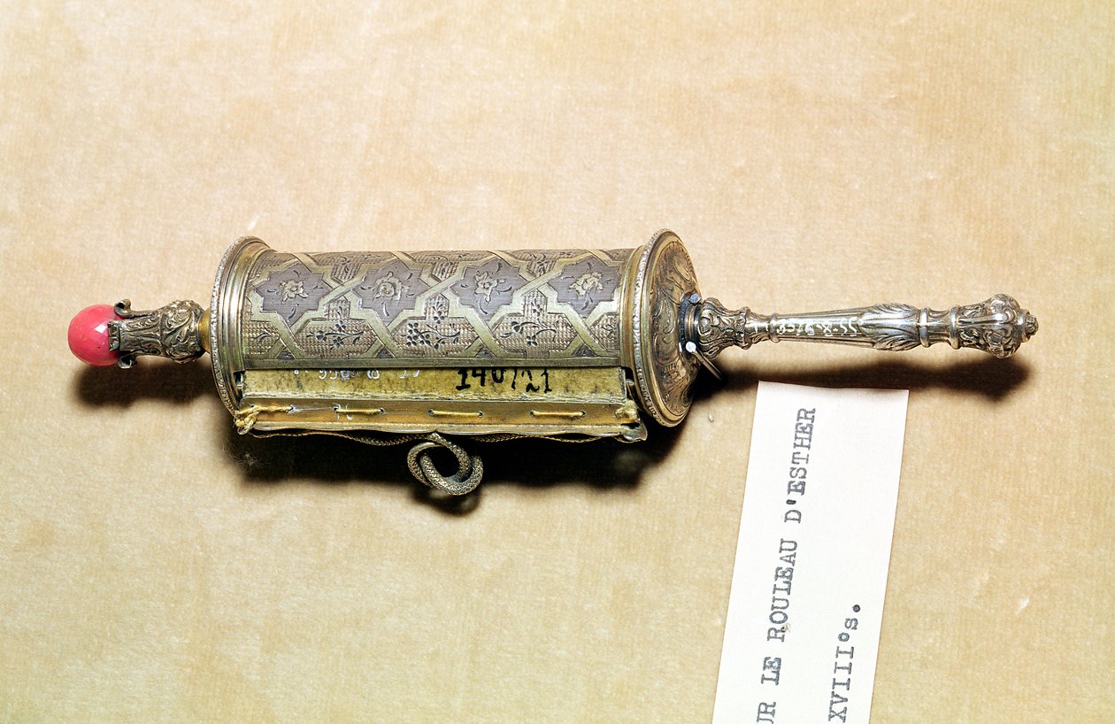 Caso Megillah, da Alsácia (prata) de French School