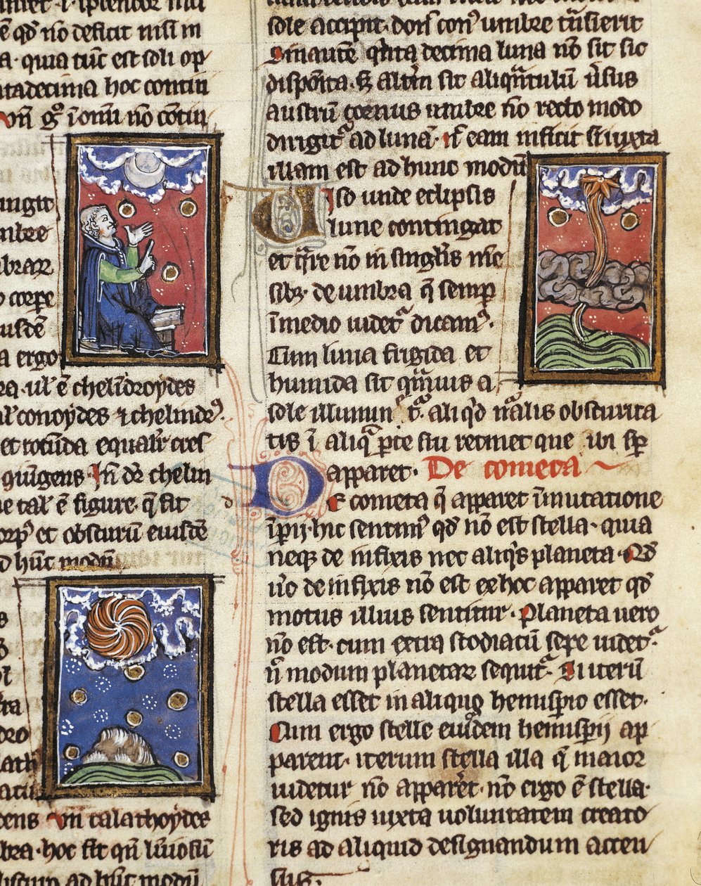 Ms 320 Fol.197 Comets, de 