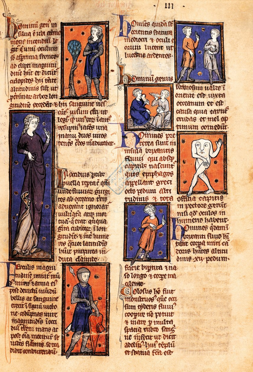 Ms 320 Fol.46r Monsters, de 