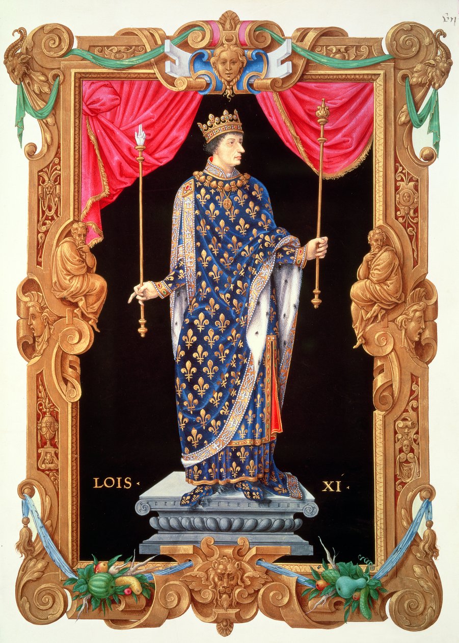 Desconhecida 859522 Louis XI (1423-83) de French School