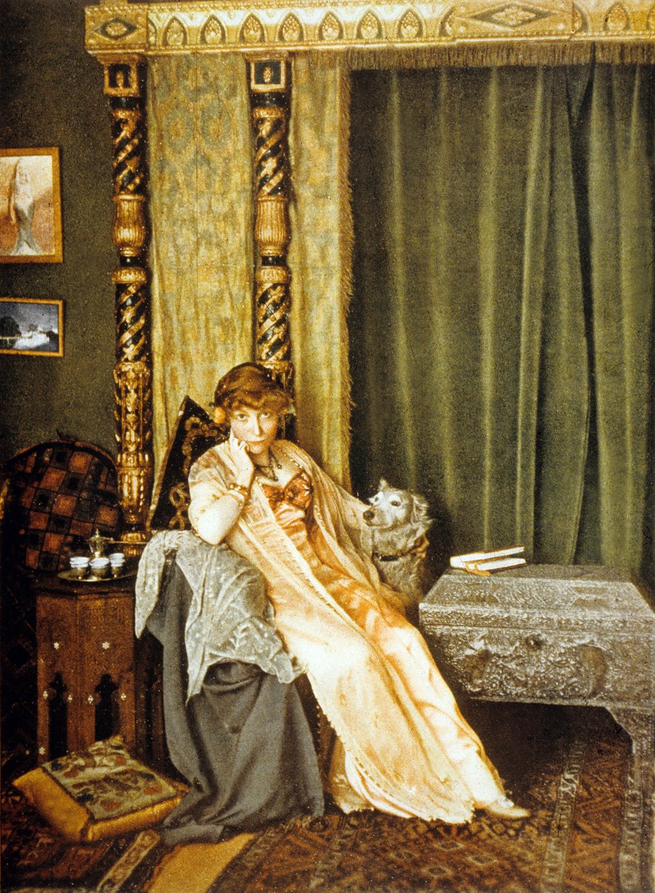 Myriam Harry, c.1910 (gravura) de French School