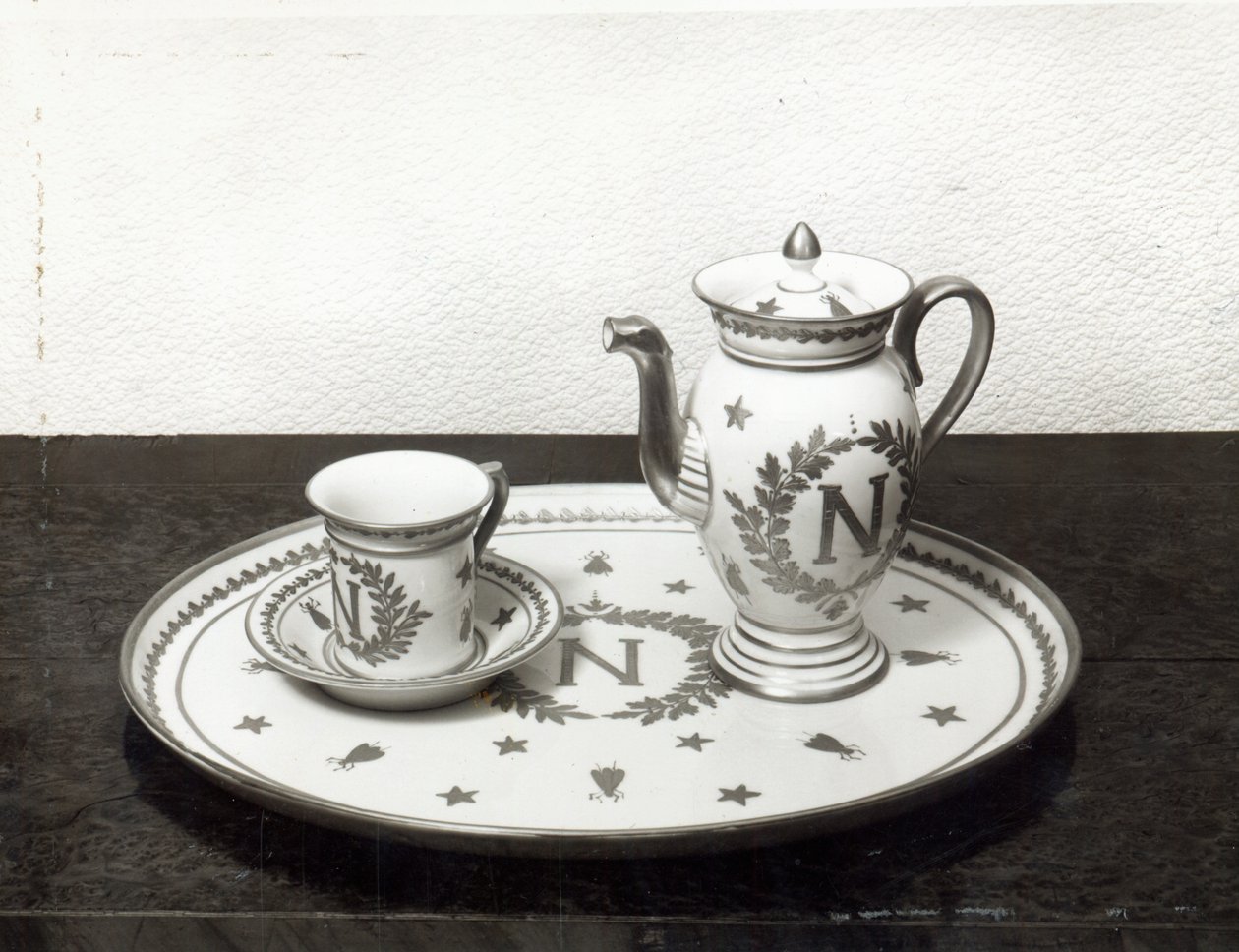 Conjunto de café Napoleão (porcelana) de French School