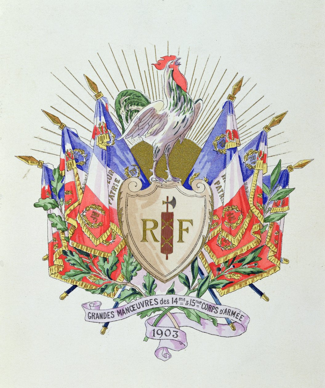 Símbolo Nacional da República Francesa, 1903 de French School