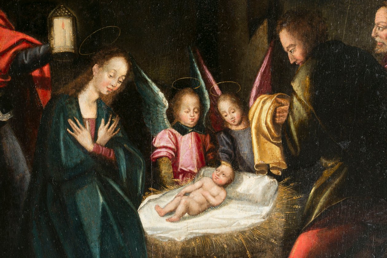 Natividade. Tríptico de Aubery de French School