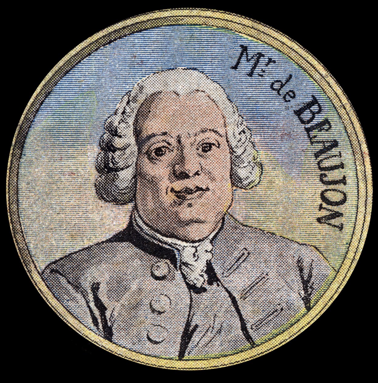 Nicolas Beaujon (1718-1786), financista e conselheiro francês. de French School