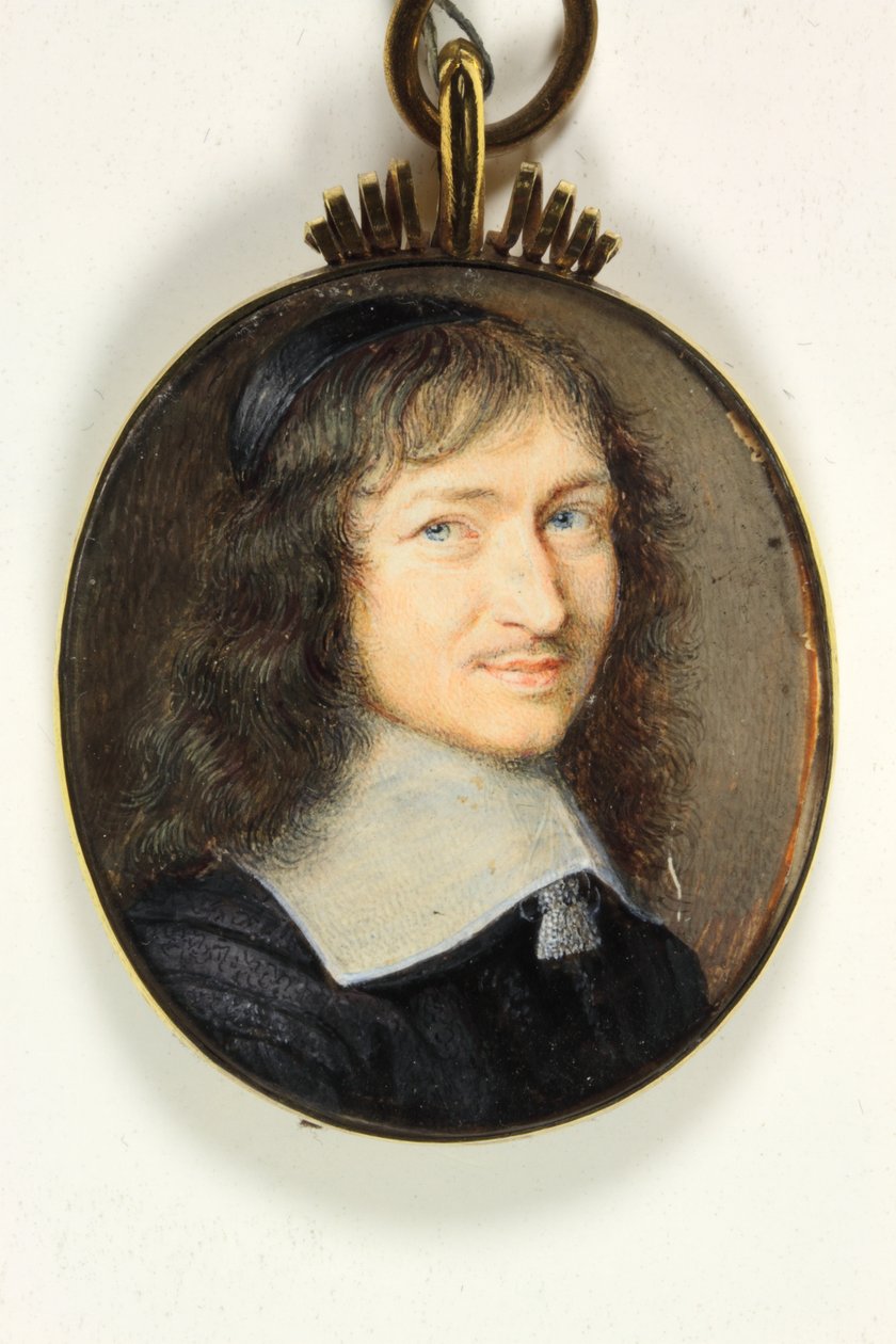 Nicolas Fouquet, Visconde de Melun e Vaux, Marquês de Belle-Isle (esmalte) de French School