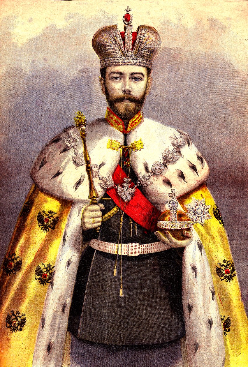 Nicolau II, Czar da Rússia de French School