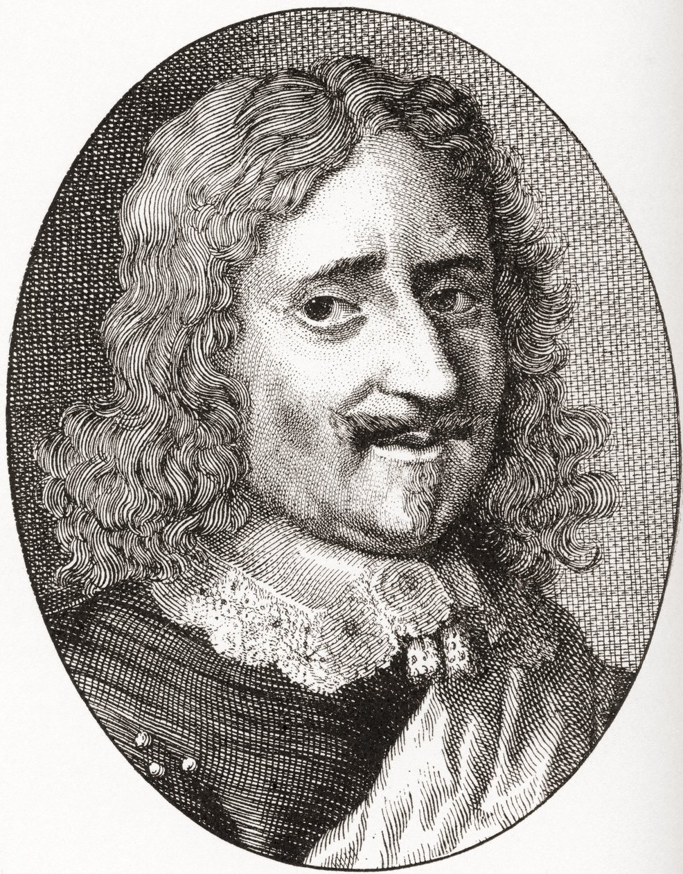 Nicolas V de Neufville de Villeroy, 1º duque de Villeroy, 1598 1685. nobre francês e marechal da França. Das horas livres publicadas 1908. de French School