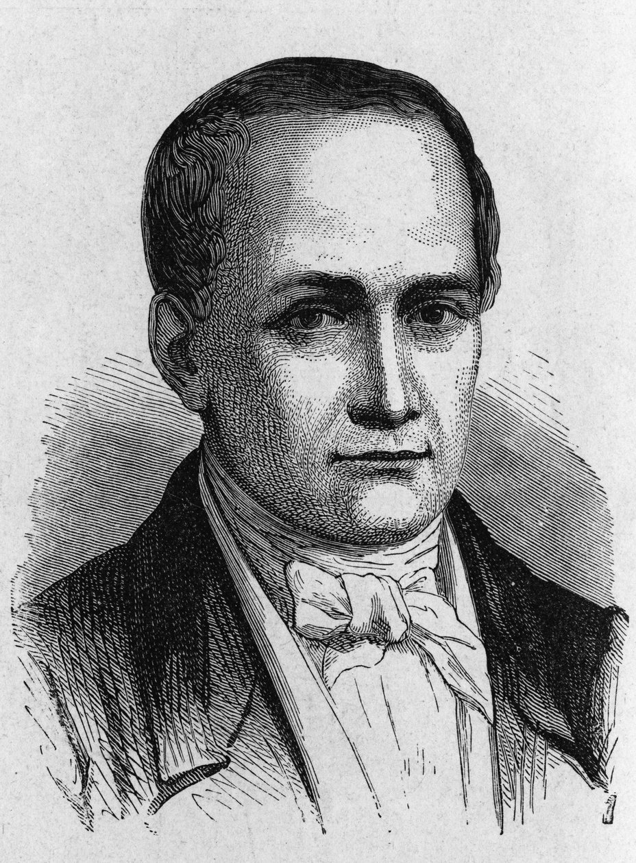 Nicéphore Niepce (1765-1833), inventor francês, pioneiro da fotografia - no "Album de la Science; cientistas ilustres; Grandes Descobertas" 1896. de French School