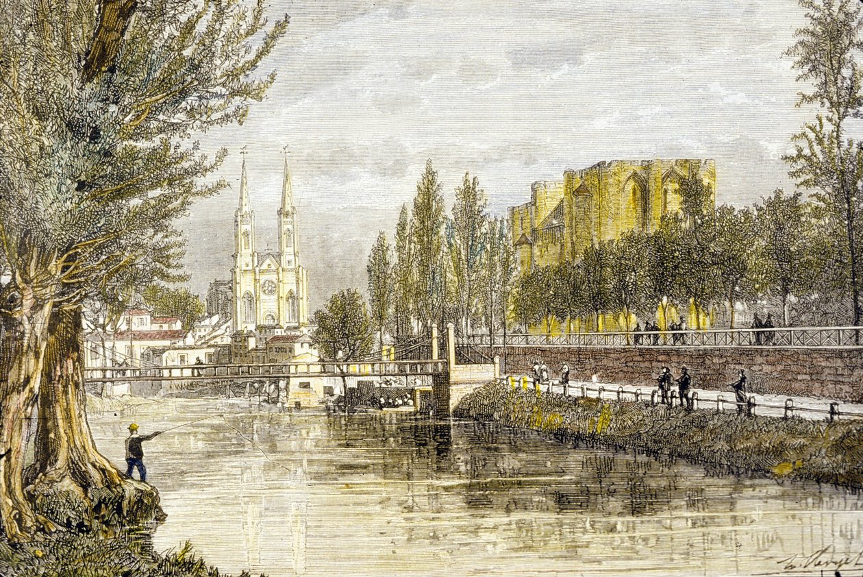Niort, França (gravura) de French School
