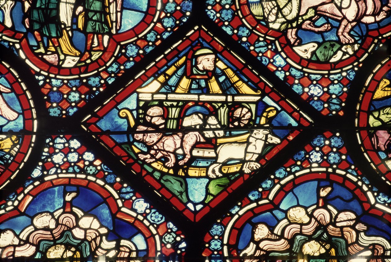 Arca de Noé, século 13 de French School