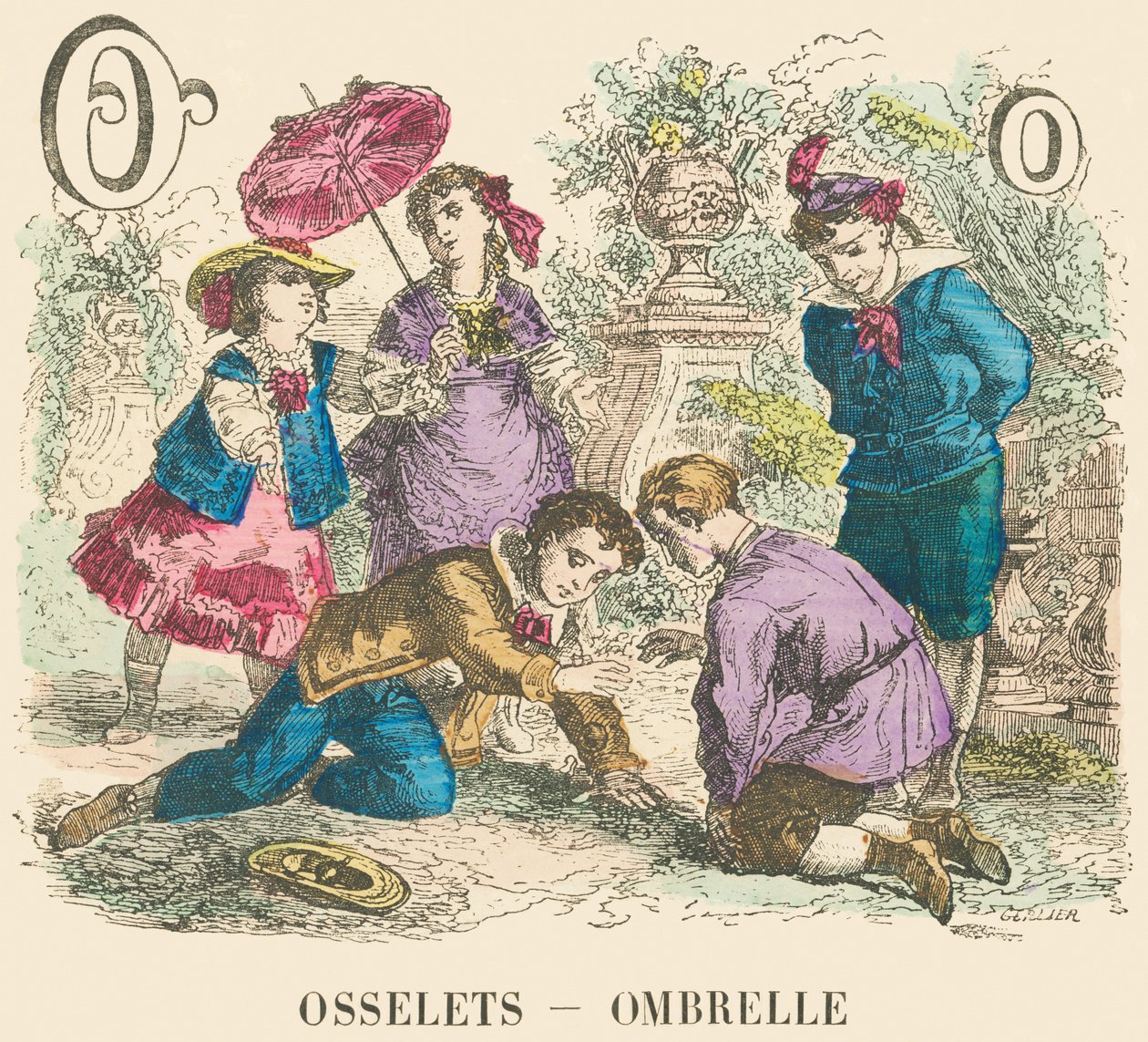 O: Ossículos - Guarda-chuva de French School
