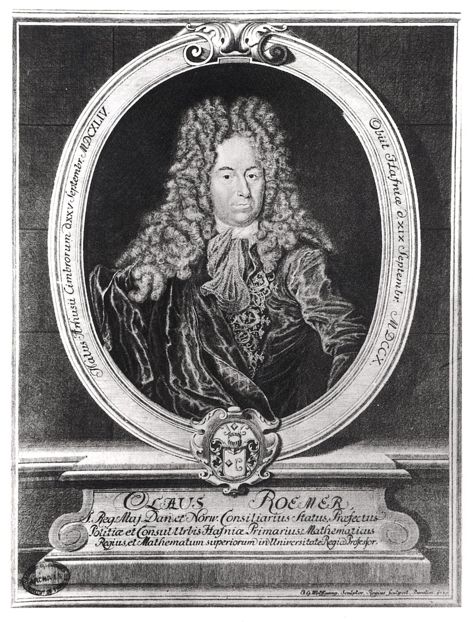 Olaus Romer (1644-1710) de French School