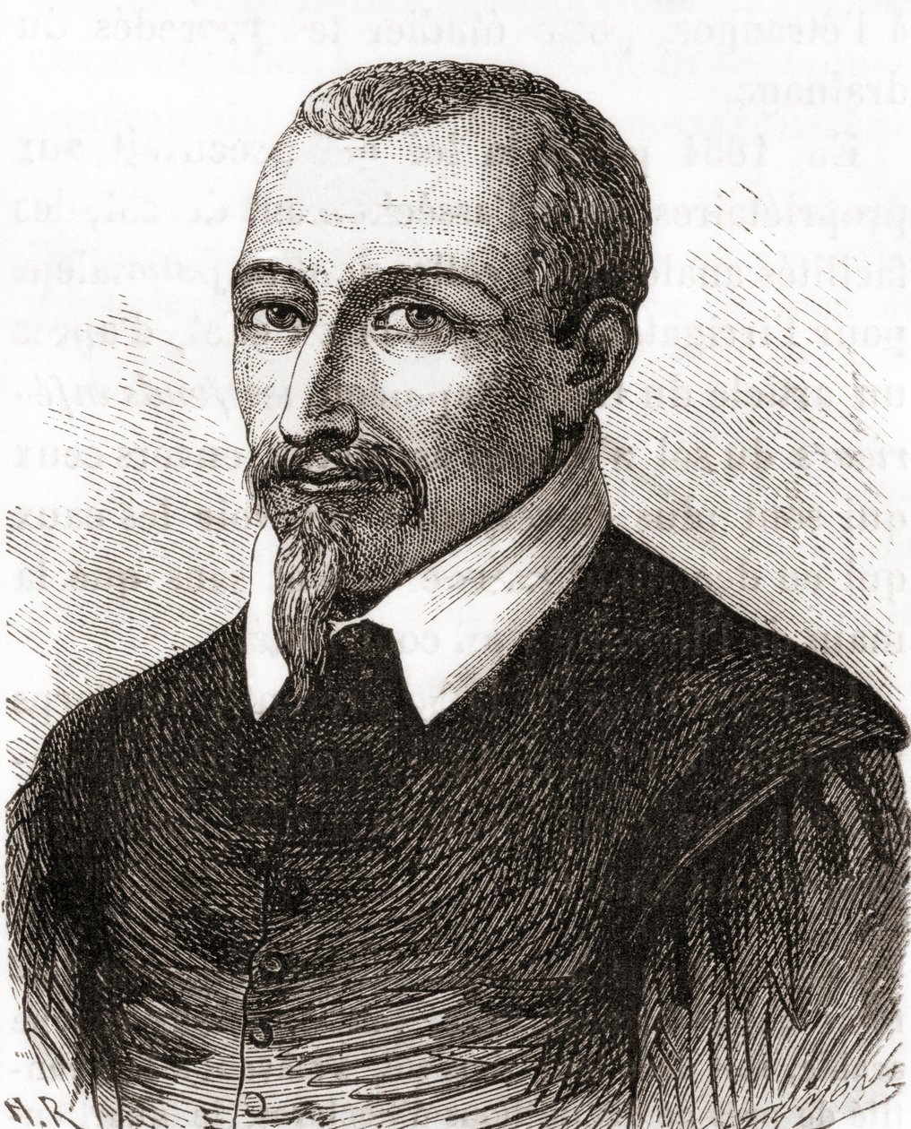 Olivier de Serres, de Les Merveilles de la Science, publicado c.1870 (gravura) de French School