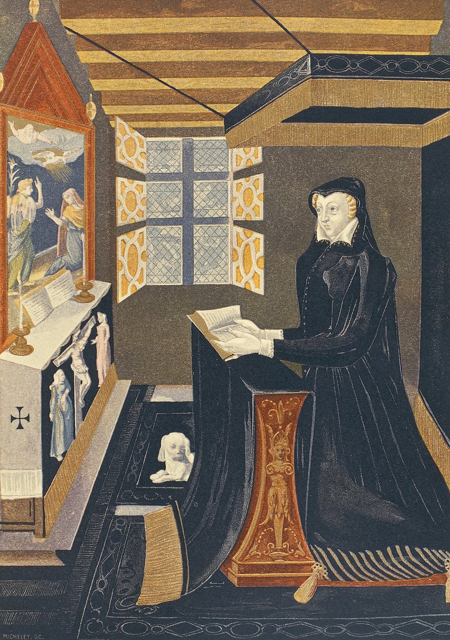 Oratório com joelheira para a Rainha Catarina de Médicis (Florença de French School