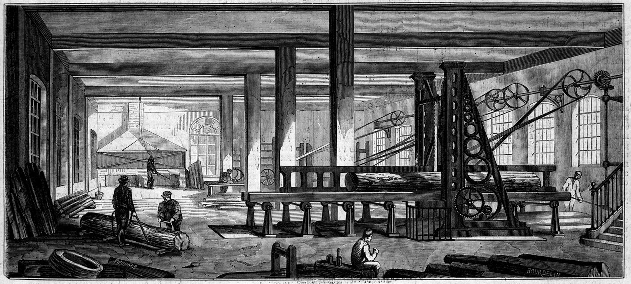 Fabricação de órgãos de Alexandre Pere et Fils de French School
