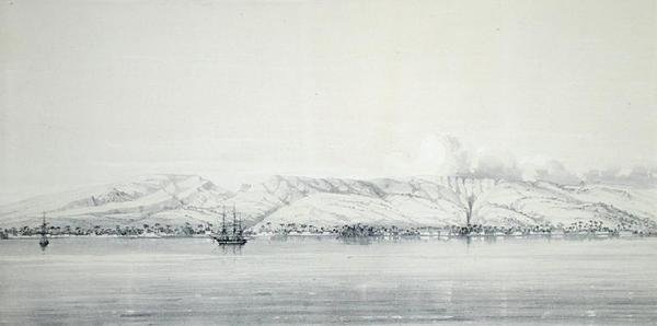 Panorama da Baía de Papeti, de 
