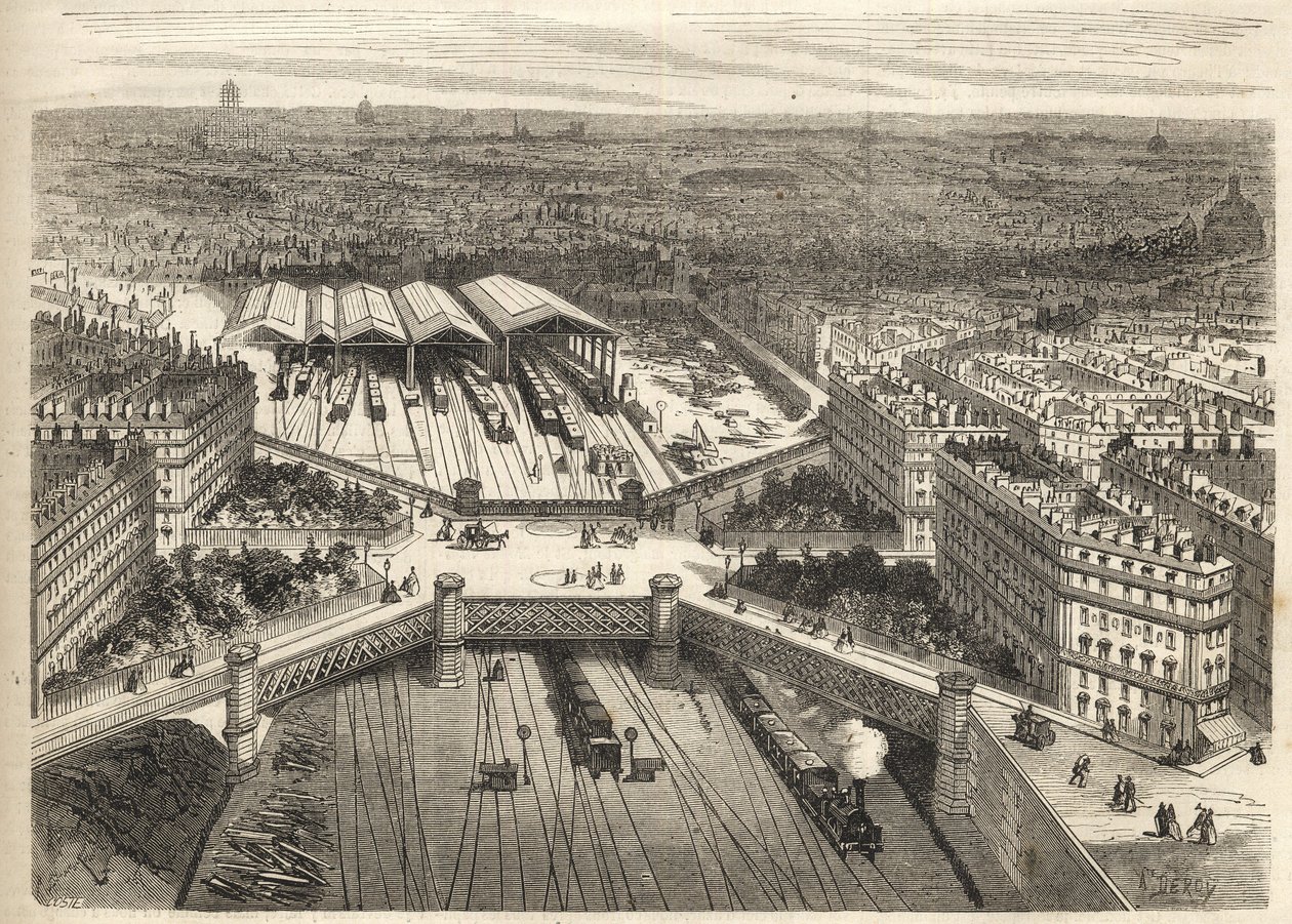 Paris - Gare de Paris-Saint-Lazare Place de l