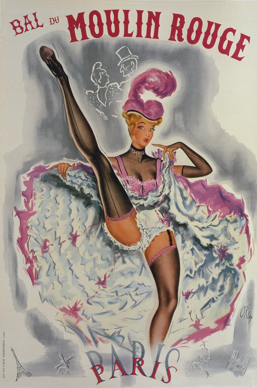 Festa no Moulin Rouge de French School