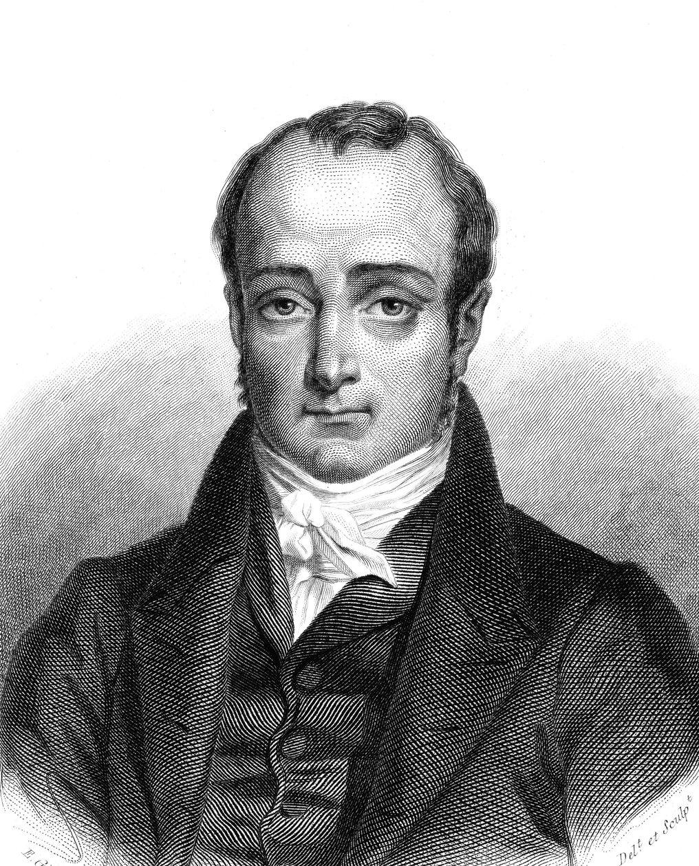 Paul Jean Pierre SAUZET (1800-1876), político francês. de French School