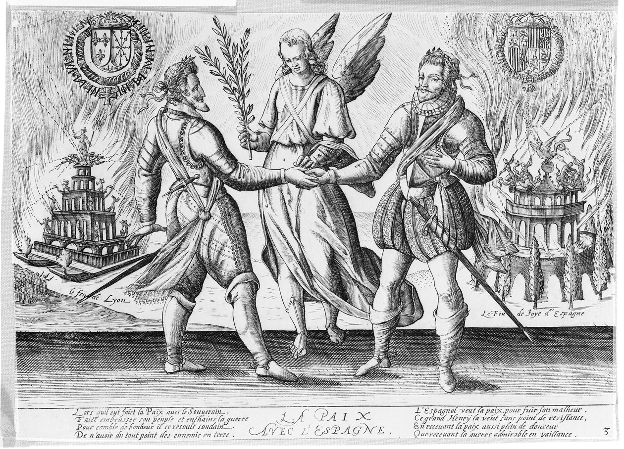 Paz com a Espanha, 1598 de French School